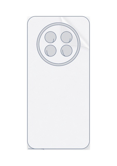 Schitec Realme 13 Pro Uyumlu Arka Yüzey Hidrojel Koruyucu Film
