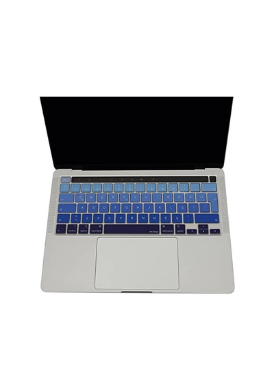 13ınç M1-m2 Klavye Ombre Türkçe Q A2338 A2289 A2251 A2141 İle Uyumlu Lacivert