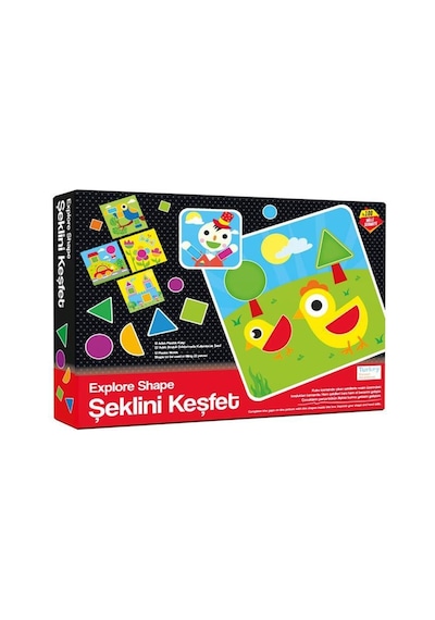 Kumtoys Şeklini Keşfet Eğitici Zeka Geliştiren Çocuk Oyuncak Mont