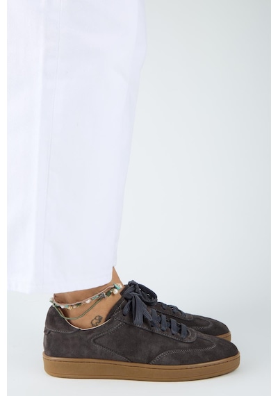 Manijero Krahe Barbella Kadın Hakiki Deri Üç Ayrı Alternatif Bağcıklı Antrasit Sneakers Manijero Krahe Barbella Kadın Hakiki Deri Üç Ayrı Alternatif Bağcıklı Antrasit Sneakers