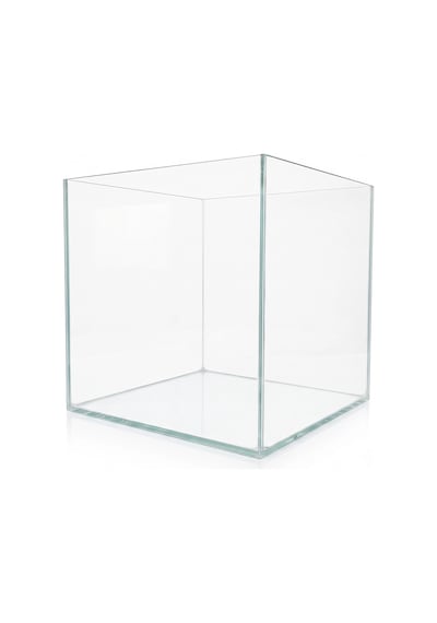 Kanki Pet 40x40x40 Nano Antrasit Sehpalı Akvaryum Seti 6mm Ultra Clear Cam