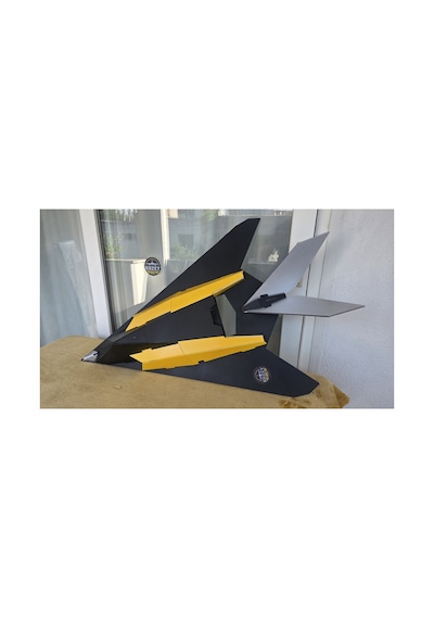 F-117 Nighthawk Fotoblok Rc Model Uçak Tam Paket Kit Flysky İ6x Kumandalı Diğer