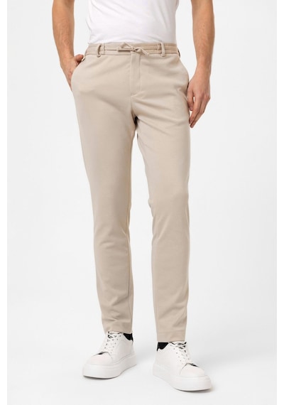 Back And Bond Bej Slim Fit Beli Bağcıklı Jogger Pantolon Çok Renkli