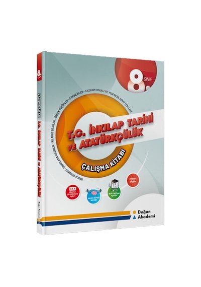 Doğan Akademi Yayınları 8. Sınıf T.c İnkılap Tarihi Ve Atatürkçülük Çalışma Kitabı P-155916