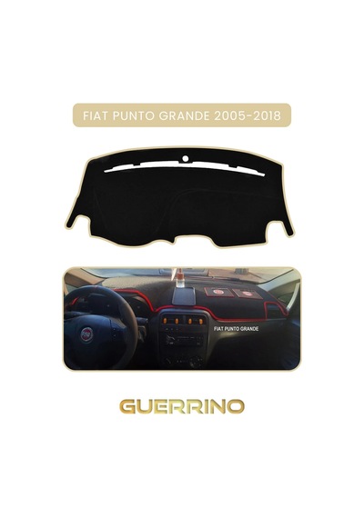 Fıat Punto Grande 2005-2018 Modellerine Uyguntorpido Koruma Halısı Bej Kenar 1 Adet