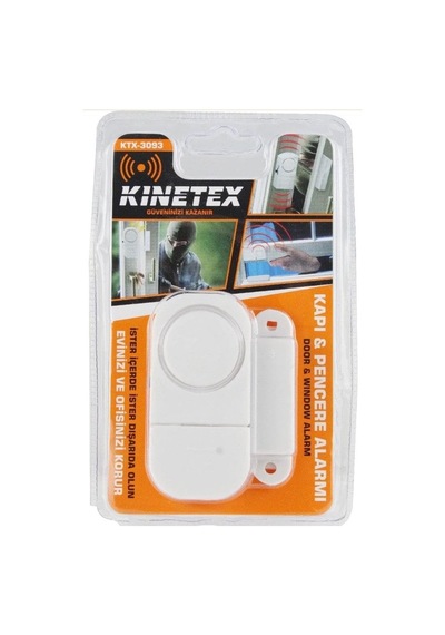 Kinetex Sensörlü Kapı Ve Pencere Alarmı, Ev Ve Ofis Güvenliği İçin, Model Ktx-3093