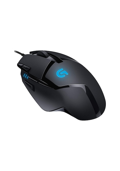 G G402 Hyperion Fury Kablolu Oyuncu Mouse, 4.000 Dpı, Ultra Hızlı 500 Ips İzleme Hızı, 8 Programlanabilir Tuş, 1 Ms Bildirim Hızı, Siyah