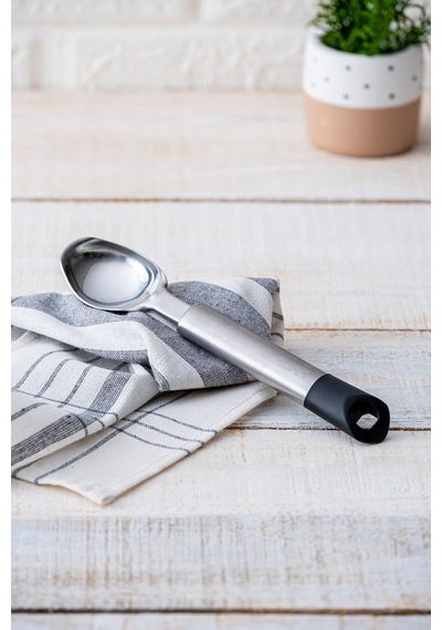 Acar Helix Çelik Dondurma Kaşığı - 23 Cm Inox