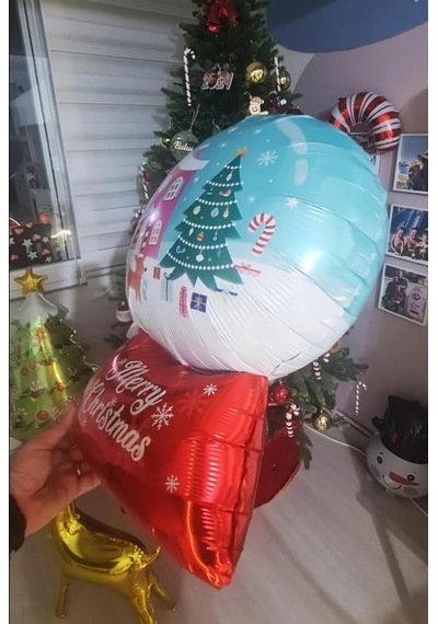 Yılbaşı Ağacı Süsü, Yılbaşı Hediyeler Folyo Balon, Şekillendirilmiş Folyo Balon Figürleri, Parti Mazemeleri, Doğum Günü Yuvarlak 50-72 Cm Yılbaşı Ağacı Süsü, Yılbaşı Hediyeler Folyo Balon, Şekillendirilmiş Folyo Balon Figürleri, Parti Mazemeleri, Doğum Günü Yuvarlak 50-72 Cm