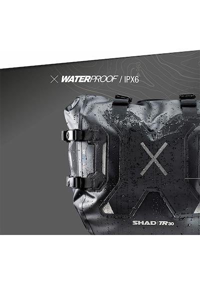 Shad Tr30 Saddle Bag Adventure Yan Çanta Seti 2x30 60 Litre Ktm 1050 Adventure Uyumlu siyah