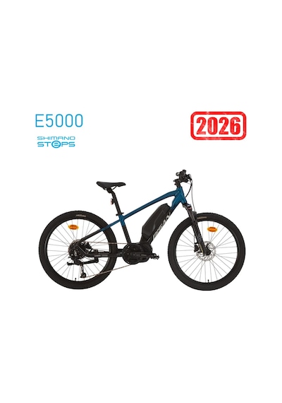 Bisan Arrow E-mtb 24 Jant Elektrikli Bisiklet 9v Mavi Siyah