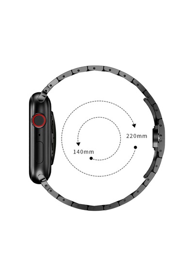 Apple Uyumlu Watch 44 MM Krd-63 Metal Kordon