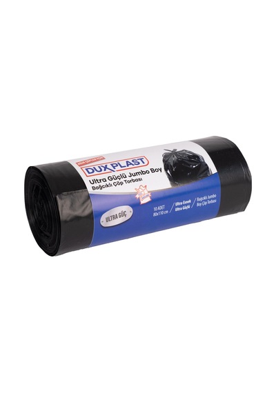 Go-bın Ultra Güçlü Hantal Çöp Torbası 50'li 100x150cm Yırtılmaz Delinmez Tarı