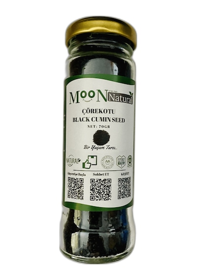 Moon Natural Çörekotu / Black Seed 70 G