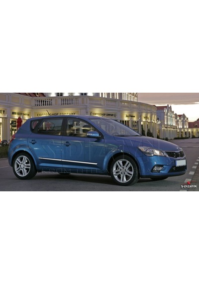 S-Dizayn  Kia Ceed Kapı Koruma Çıtası Krom 2006-2010