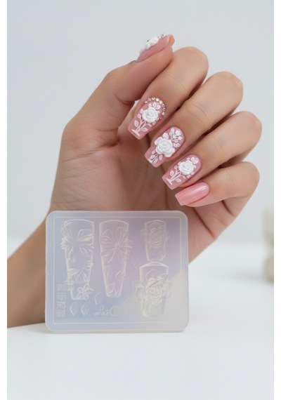 Nail Art Silikon Kalıp 3d Nail Art Desen Kalıbı, Tırnak Süsleme Desen Charm Tırnak Çarm 39 Nail Art Silikon Kalıp 3d Nail Art Desen Kalıbı, Tırnak Süsleme Desen Charm Tırnak Çarm 39
