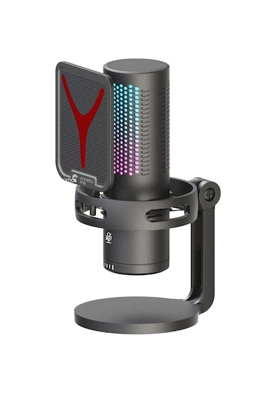 Gm7 Profesyonel Rgb Semi Pro Tak Çalıştır Usb Kablolu Vlog Canlı Yayın Stüdyo Mikrofon