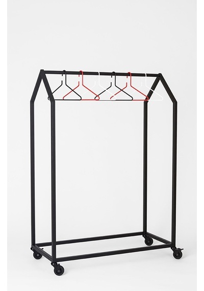 Cloth Siyah Metal Askılık Siyah