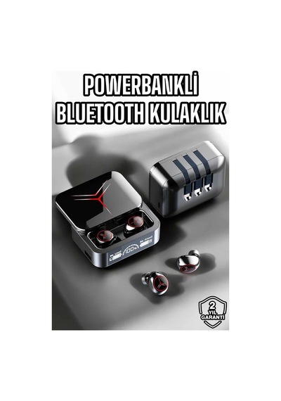 Yeni Nesil Powerbankli Bluetooth Bağlantılı Kablosuz Kulaklık Diğer