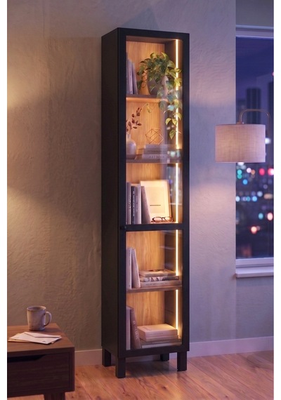 Yurudesign Yoda Temperli Cam Kapaklı Neon Led Işıklı Dar Alan Vitrin Büfe Kitaplık Ahşap Ayaklı 5 Raflı Sepet-siyah 183cm Yd8-sb Yurudesign Yoda Temperli Cam Kapaklı Neon Led Işıklı Dar Alan Vitrin Büfe Kitaplık Ahşap Ayaklı 5 Raflı Sepet-siyah 183cm Yd8-sb
