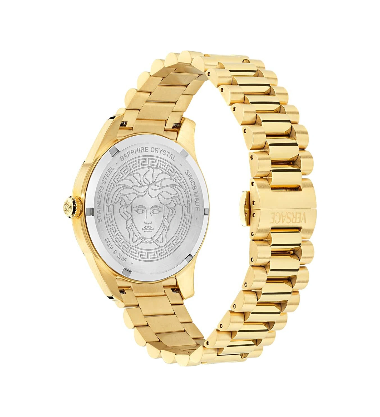 Versace Vrscve0u00525 Erkek Kol Saati Altın