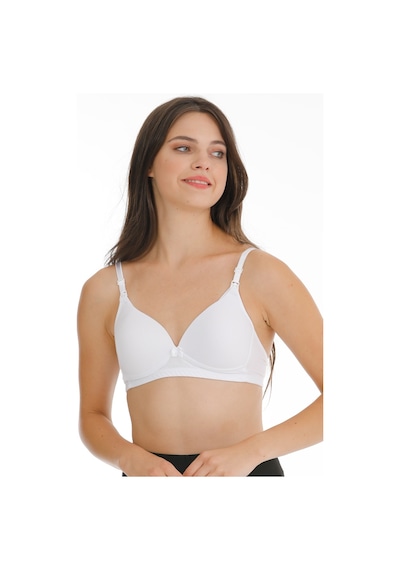 Parlingerie Hamile Emzirme Sütyeni Kaplı Beyaz