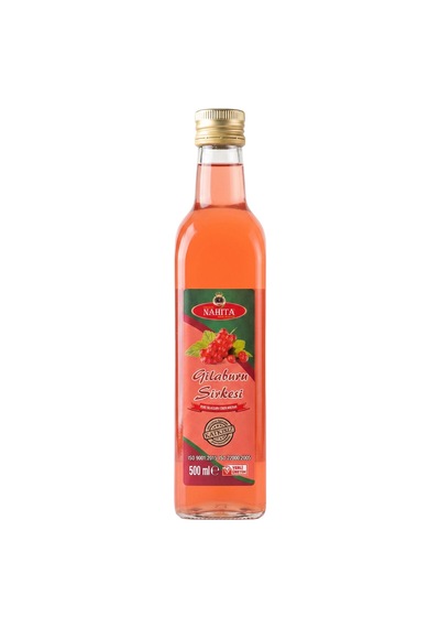 Nahita Gilaburu Sirkesi 500 Ml - Katkısız Doğal Fermente Cam Şişe