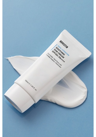 Aqua Soothing Sun Cream Spf50+ Pa++++ - %100 Fiziksel Mineral Filtreli Yorgunluk Önleyici 50ml