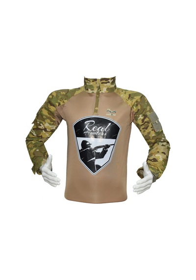 Combat Tişört Real Hunters M004 Avcı Kombat Çok Renkli