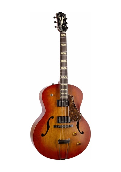 Godin 5th Avenue Jumbo Hb Full Acoustic Elektro Gitar Memphis Sun