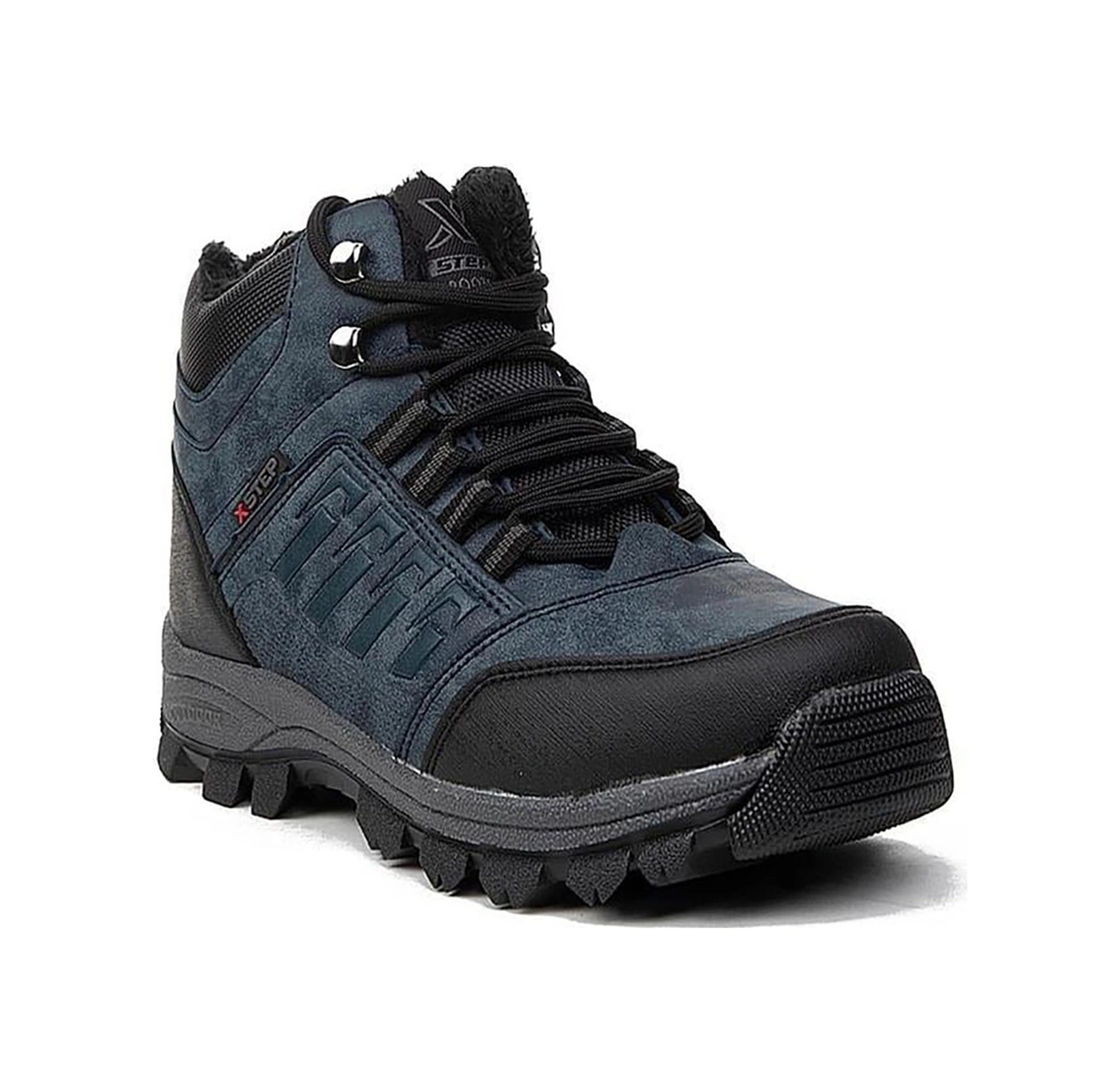 Celira Xsp Lacivert Outdoor Kürklü Erkek Kışlık Bot Ayakkabı Lacivert