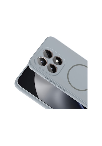 Xiaomi 15t Kılıf Magsafe Destekli Kamera Korumalı Yumuşak Silikon Celikaksesuar Mürdüm