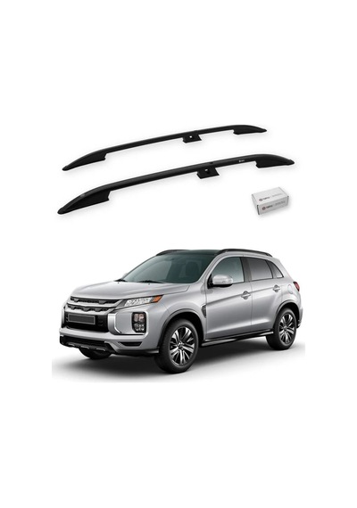 Turtle Mitsubishi Rvr Mk3 2010-2022 Tavan Çıtası Crown Siyah