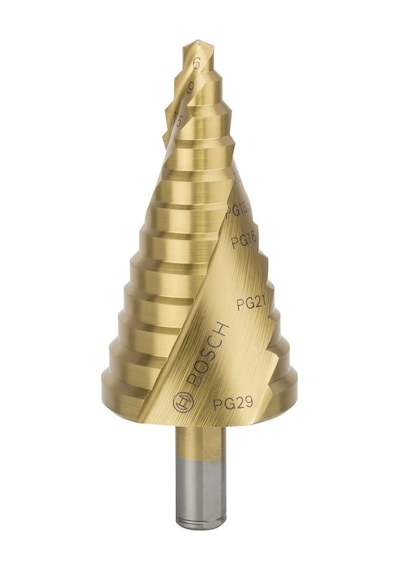 Bosch HSS-TiN 12 Kademeli 6x37 mm PG7-PG29 Matkap Ucu - 2608587435