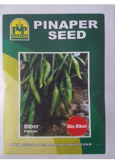Biber Süs Biberi Tohumu 1 Paket
