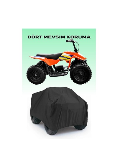 Siyah Yuki 70 Cc Afacan Atv Brandası, Atv Koruyucu Örtüsü