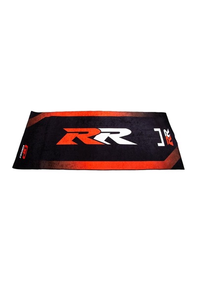 GP Kompozit Honda RR Universal Motosiklet Halısı Siyah-Kırmızı