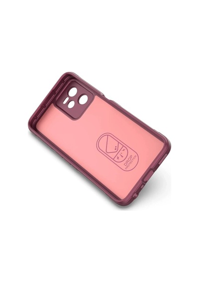 Gld-spt- Newface Realme C35 Kılıf Optimum Silikon - Bordo