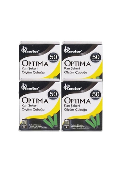 Optima Şeker Ölcüm Strip Stribi 50' Li X4 Kutu