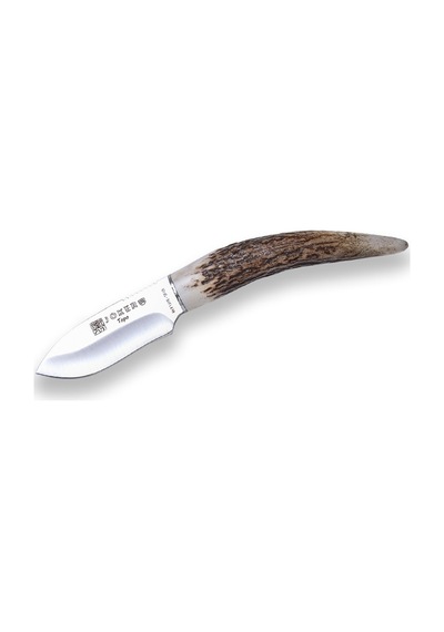 Joker Cc57 Neck Knife Geyik Boynuzu Deri Kılıflı Kamp Bıçak Çok Renkli
