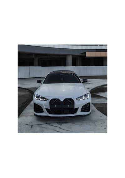 Bmw G26 / I4 2021+ M Sport Ön Lip Piano Black Ön Tampon Alt Eki