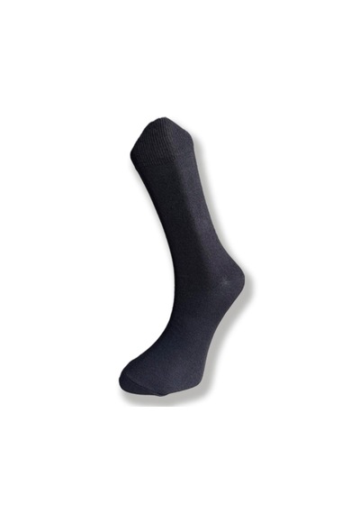 Silk Step 7'li Paket , Düz Desensiz Siyah , Soket Boy Erkek Çorabı 7 Çift Siyah Siyah