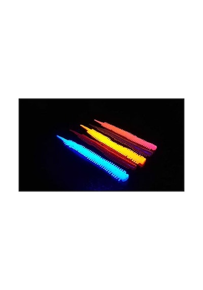 Silikon Yem, Pink Glow Renk Seçeneği İle 7 Cm