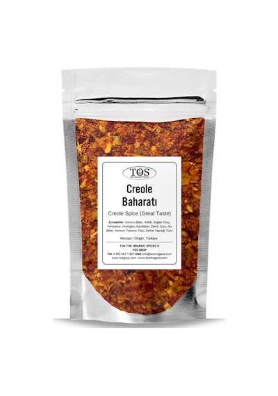 Tos The Organic Spices Creole Baharatı Muhteşem Lezzet 100 G