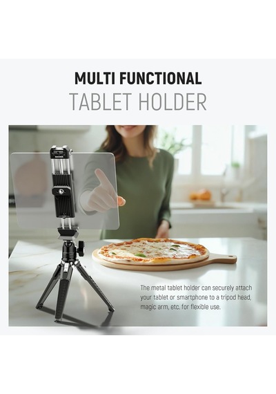 İpad Uyumlu Tripod Montaj Adaptörü, Metal Tablet Kelepçesi Cold Shoe, Arca Tip Taban, Nato Arayüz, İpad Uyumlu Mini Air Pro Surface Pro 7,9 İnç İla 12,9 İnç İçin Tablet Tutucu, Pa100 İpad Uyumlu Tripod Montaj Adaptörü, Metal Tablet Kelepçesi Cold Shoe, Arca Tip Taban, Nato Arayüz, İpad Uyumlu Mini Air Pro Surface Pro 7,9 İnç İla 12,9 İnç İçin Tablet Tutucu, Pa100
