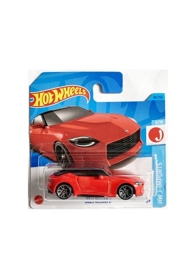 Masinuta Metalica Hot Wheels, 2023 Nissan Z 1:64, Rosu Çok Renkli