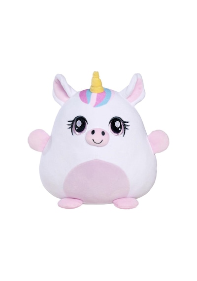 "nicotoy Cute Softies Animals 24cm 2ass. Unıcorn Beyaz Çok Renkli