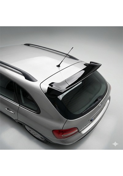 Skoda Fabia 2007-2014 Üniversal Spoiler Boyasız Plastik