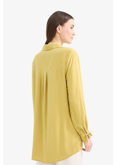 DeFacto Regular Fit Basic Düz Viskon Uzun Kollu Gömlek Tunik D7352AX25SPGN198 DeFacto Regular Fit Basic Düz Viskon Uzun Kollu Gömlek Tunik D7352AX25SPGN198