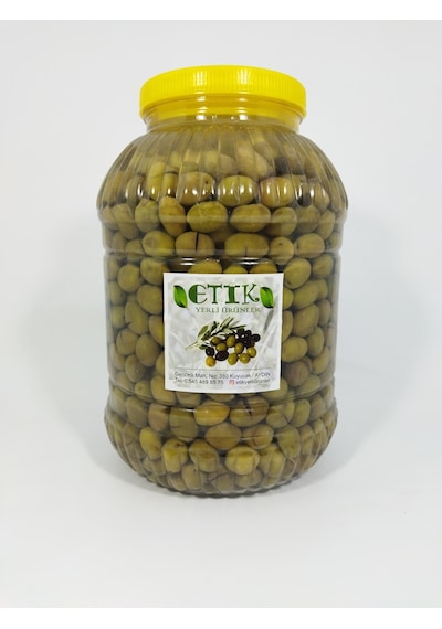 Etik Yerli Ürünler Manzalina Cinsi Kırma Tatlanmış Zeytin 5 KG